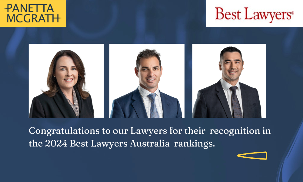 Panetta McGrath recognised in the 2024 edition of Best Lawyers in Australia