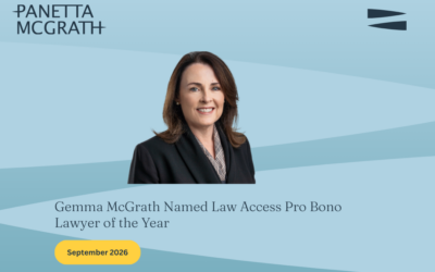 Gemma McGrath Named Law Access Pro Bono Lawyer of the Year